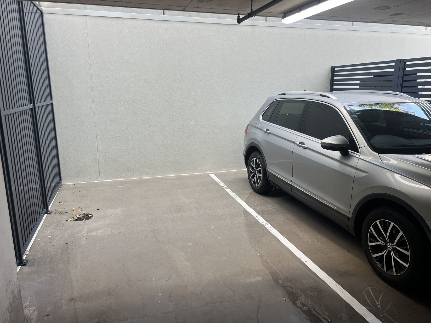 The same bay after cleaning